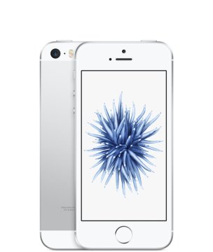 Apple iPhone SE 10,2 cm (4") SIM singola iOS 9 4G 16 GB Argento, Bianco