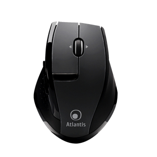 Atlantis Land P009-TX6600-G mouse RF Wireless Ottico 1600 DPI