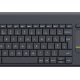 Logitech K400 Plus Tv tastiera Universale RF Wireless QWERTY US International Nero 5