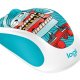 Logitech M238 mouse Ufficio Ambidestro RF Wireless Ottico 1000 DPI 4