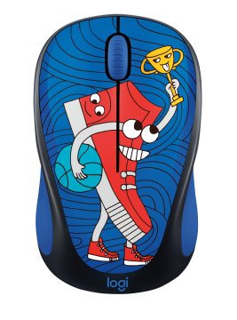 Logitech M238 mouse Ufficio Ambidestro RF Wireless Ottico 1000 DPI