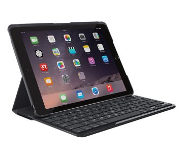 Logitech Slim Folio QWERTY Italiano Bluetooth Nero