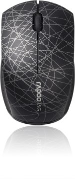 Rapoo 3300P mouse Ufficio Ambidestro RF Wireless Ottico 1000 DPI