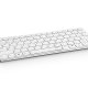 Rapoo E6350 tastiera Universale Bluetooth QWERTY Italiano Argento, Bianco 2