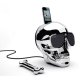 Jarre Technologies AeroSkull Chrome docking station per dispositivo mobile Smartphone Cromo 2