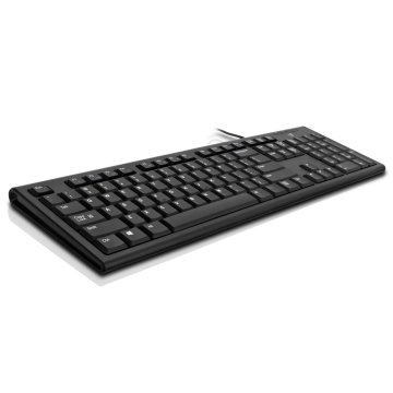 V7 KU100 tastiera USB QWERTY Inglese UK Nero