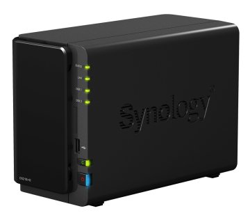 Synology DiskStation DS216+II server NAS e di archiviazione Desktop Intel® Celeron® N3060 1 GB DDR3 0 TB DiskStation Manager Nero