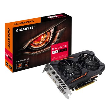 GIGABYTE GAMING GV-RX560GAMING-OC-2GD scheda video AMD Radeon RX 560 2 GB GDDR5