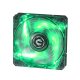 BitFenix Spectre Pro LED Green 120mm Case per computer Ventilatore 12 cm Verde, Trasparente 3