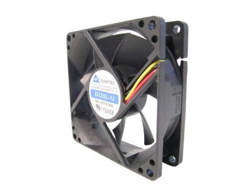 Chieftec AF-1225S sistema di raffreddamento per computer Case per computer Ventilatore Nero