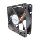 Chieftec AF-1225S sistema di raffreddamento per computer Case per computer Ventilatore Nero 2