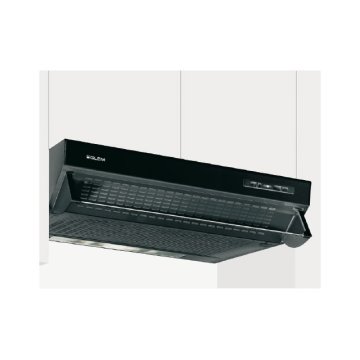 Glem Gas GHL900BK cappa aspirante Incassato Nero 200 m³/h