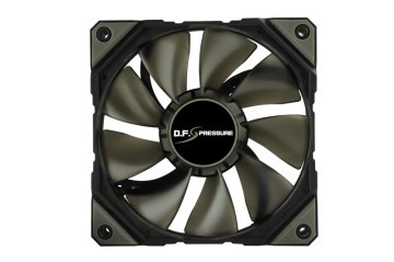 Enermax Twister Pressure DF 12cm Universale Ventilatore Nero