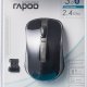 Rapoo 6610 mouse RF senza fili + Bluetooth Ottico 1000 DPI 5