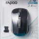 Rapoo 6610 mouse Ufficio RF senza fili + Bluetooth Ottico 1000 DPI 5
