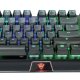 Trust GXT 890 Cada tastiera Gaming USB QWERTY Italiano Nero 6