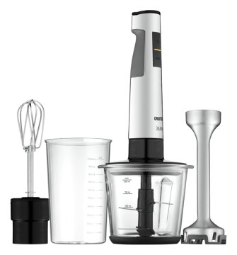 Grundig BL 8680 1 L Frullatore ad immersione 850 W Nero, Acciaio inox