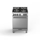 Bompani BO613GB/N cucina Elettrico/Gas Gas Acciaio inox 2