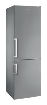 Candy CCBS 5172XH frigorifero con congelatore Libera installazione 227 L Acciaio inox