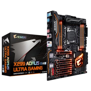 Gigabyte X299 AORUS Ultra Gaming Intel® X299 LGA 2066 (Socket R4) ATX