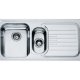 Franke Futuro FOX 651 DX Acciaio inox 2