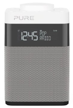 Pure Pop Mini Portatile Digitale Grigio, Bianco