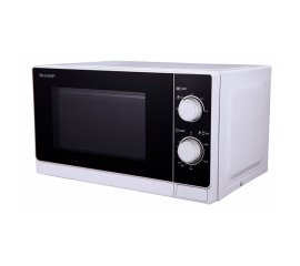 Sharp Home Appliances R-600WW forno a microonde Nero, Bianco Microonde combinato Superficie piana 20 L 800 W