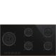 Smeg PV695LCNR piano cottura Nero, Rame Da incasso Gas 5 Fornello(i) 2