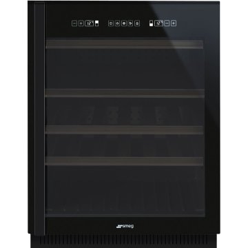 Smeg CVI638N cantina vino Cantinetta termoelettrica Da incasso Nero 38 bottiglia/bottiglie