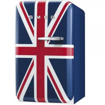 Smeg FAB5LUJ2 frigorifero Libera installazione 31 L Nero, Rosso, Bianco