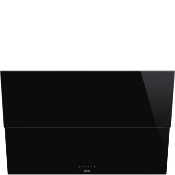 Smeg KSVV90NX cappa aspirante Cappa aspirante a parete Nero 770 m³/h
