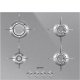 Smeg PXL664 piano cottura Acciaio inox Da incasso Gas 4 Fornello(i) 2