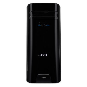 Acer Aspire TC-780 Intel® Core™ i5 i5-7400 16 GB DDR4-SDRAM 1 TB HDD NVIDIA® GeForce® GT 720 Windows 10 Home Desktop PC Nero