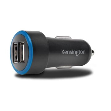 Kensington Caricabatteria da auto con doppia porta PowerBolt™ 5.2 — Nero