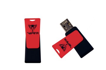Patriot Memory Viper USB unità flash USB 64 GB USB tipo A 3.2 Gen 1 (3.1 Gen 1) Nero, Rosso