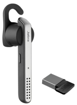 Jabra Stealth UC Auricolare Wireless A clip, In-ear Musica e Chiamate Micro-USB Bluetooth Nero