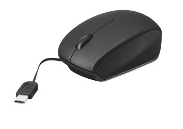 Trust 20969 mouse Viaggio Ambidestro USB tipo-C Ottico 1000 DPI