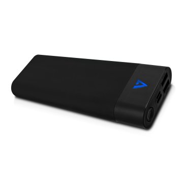 V7 Power bank USB-C da 3 porte con capacità elevatissima di 20.100 mAh