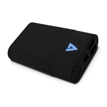 V7 Power bank USB-C a 3 porte dalla capacità elevata di 10.050 mAh