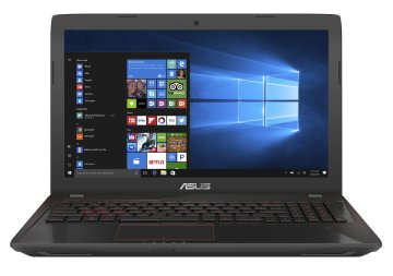 ASUS FX553VD-DM550T Intel® Core™ i7 i7-7700HQ Computer portatile 39,6 cm (15.6") Full HD 8 GB 1 TB HDD NVIDIA® GeForce® GTX 1050 Windows 10 Home Nero