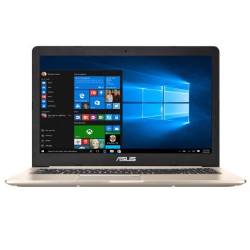 ASUS Vivobook Pro N580VN-DM016T Intel® Core™ i7 i7-7700HQ Computer portatile 39,6 cm (15.6") 4 GB 1 TB HDD NVIDIA® GeForce® MX150 Wi-Fi 5 (802.11ac) Windows 10 Oro, Metallico
