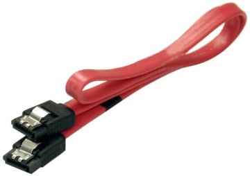 Pure 16000944 cavo SATA 0,5 m Nero, Rosso