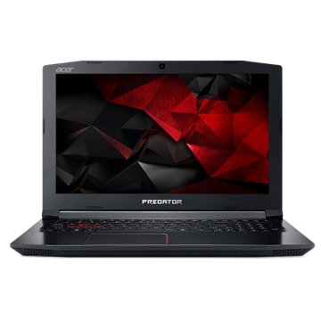 Acer Predator Helios 300 G3-572-760K Intel® Core™ i7 i7-7700HQ Computer portatile 39,6 cm (15.6") Full HD 16 GB DDR4-SDRAM 1,26 TB HDD+SSD NVIDIA® GeForce® GTX 1060 Windows 10 Home Nero, Rosso