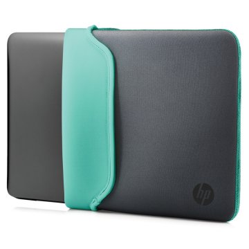 HP V5C29AA 35,6 cm (14") Custodia a tasca Verde, Grigio