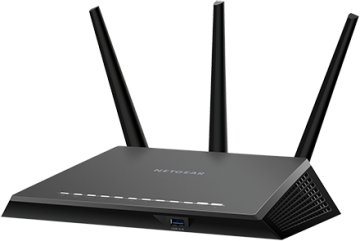 NETGEAR R7000P router wireless Gigabit Ethernet Dual-band (2.4 GHz/5 GHz) Nero