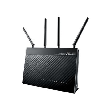 ASUS DSL-AC87VG router wireless Gigabit Ethernet Dual-band (2.4 GHz/5 GHz) Nero
