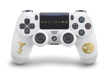 Sony DualShock 4 V2 Destiny 2 Limited edition Nero, Oro, Bianco Bluetooth Gamepad Analogico/Digitale PlayStation 4