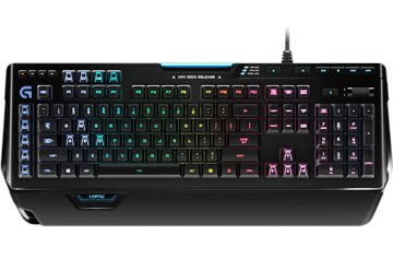 Logitech G G910 Orion Spectrum tastiera Gaming USB QWERTY Inglese Nero