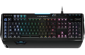 Logitech G G910 Orion Spectrum tastiera USB QWERTY Inglese Nero