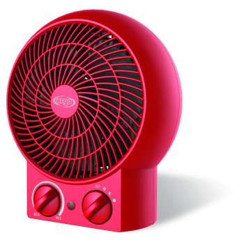 Argoclima Twist Interno Rosso 2000 W Riscaldatore ambiente elettrico con ventilatore